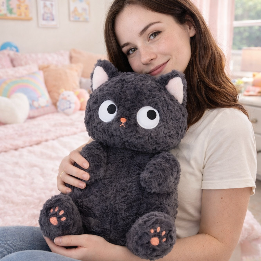Jiji the Cute Fluffy Black Cat Plushie | Limited stock — image 7