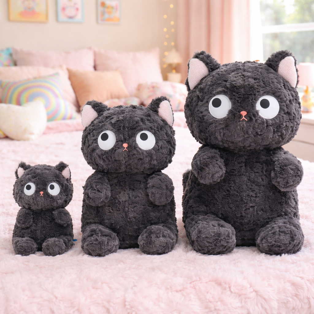 Jiji the Cute Fluffy Black Cat Plushie | Limited stock — image 10