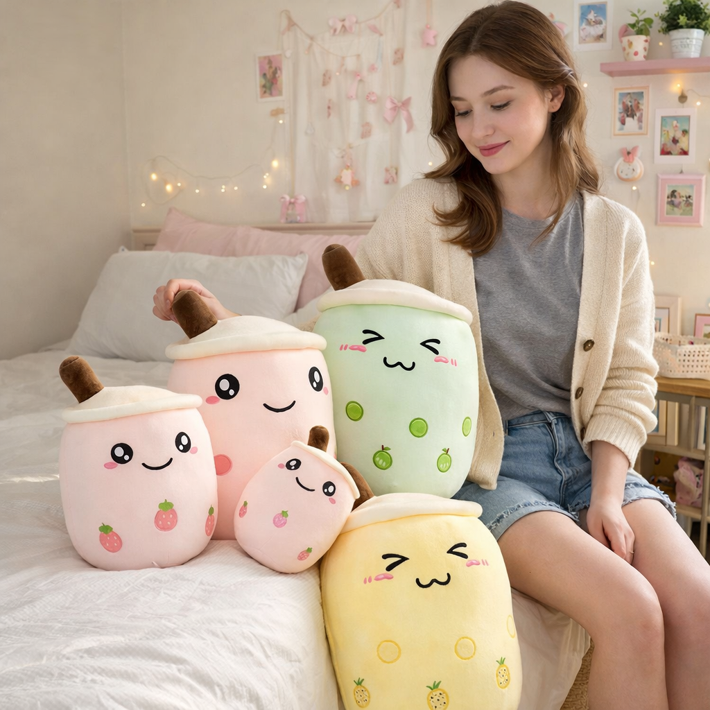 The Bubble Tea Family Fruit Plushies Collection — image 3