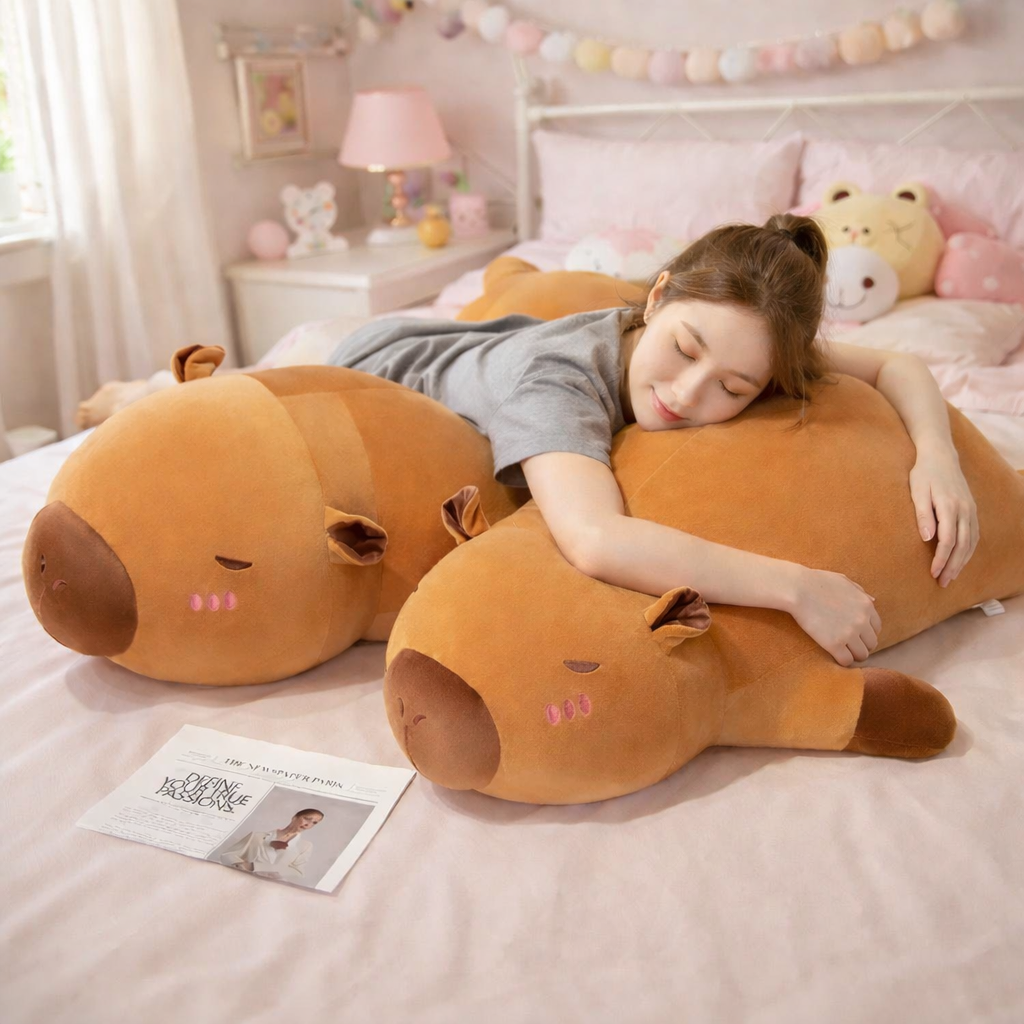 Long Chunky Capybara Plushie — image 4