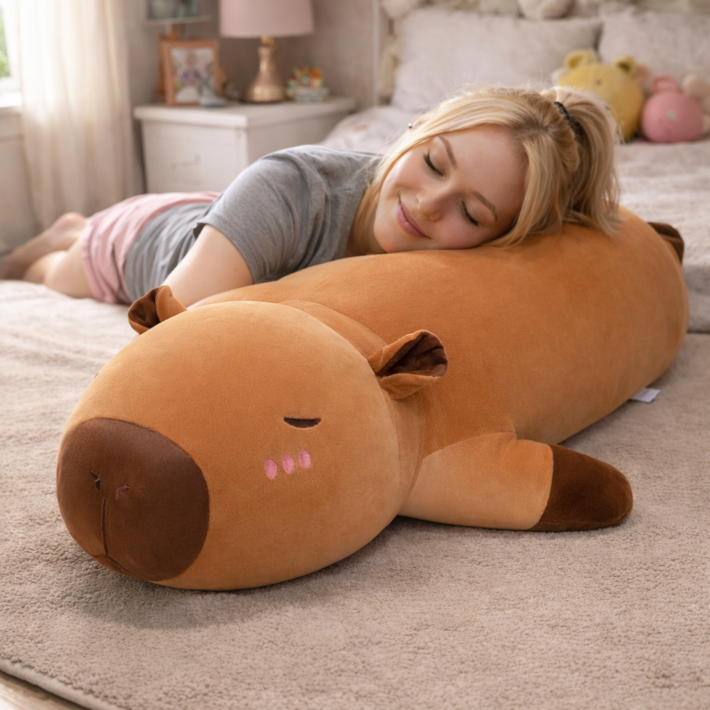 Long Chunky Capybara Plushie — image 5
