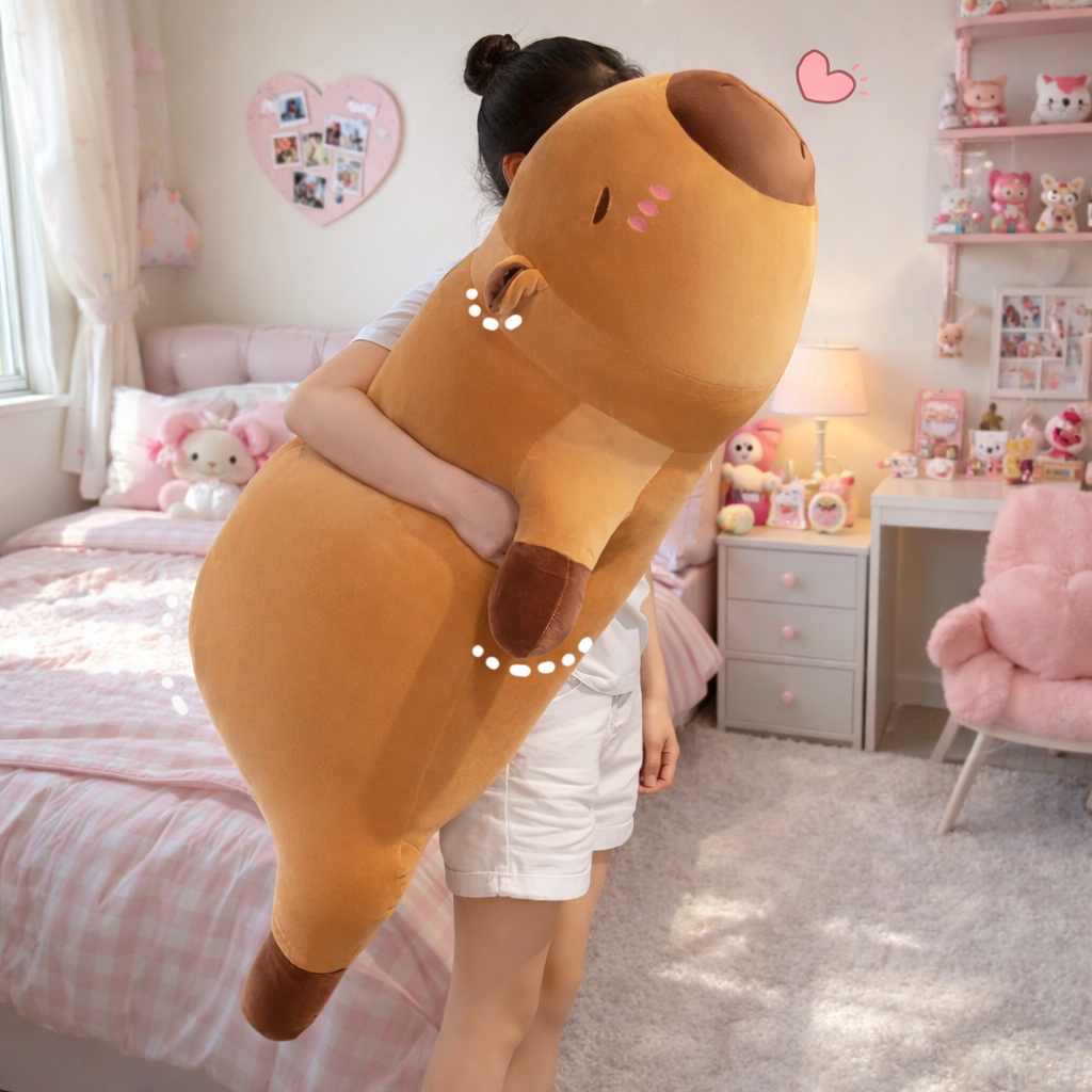 Long Chunky Capybara Plushie — image 6