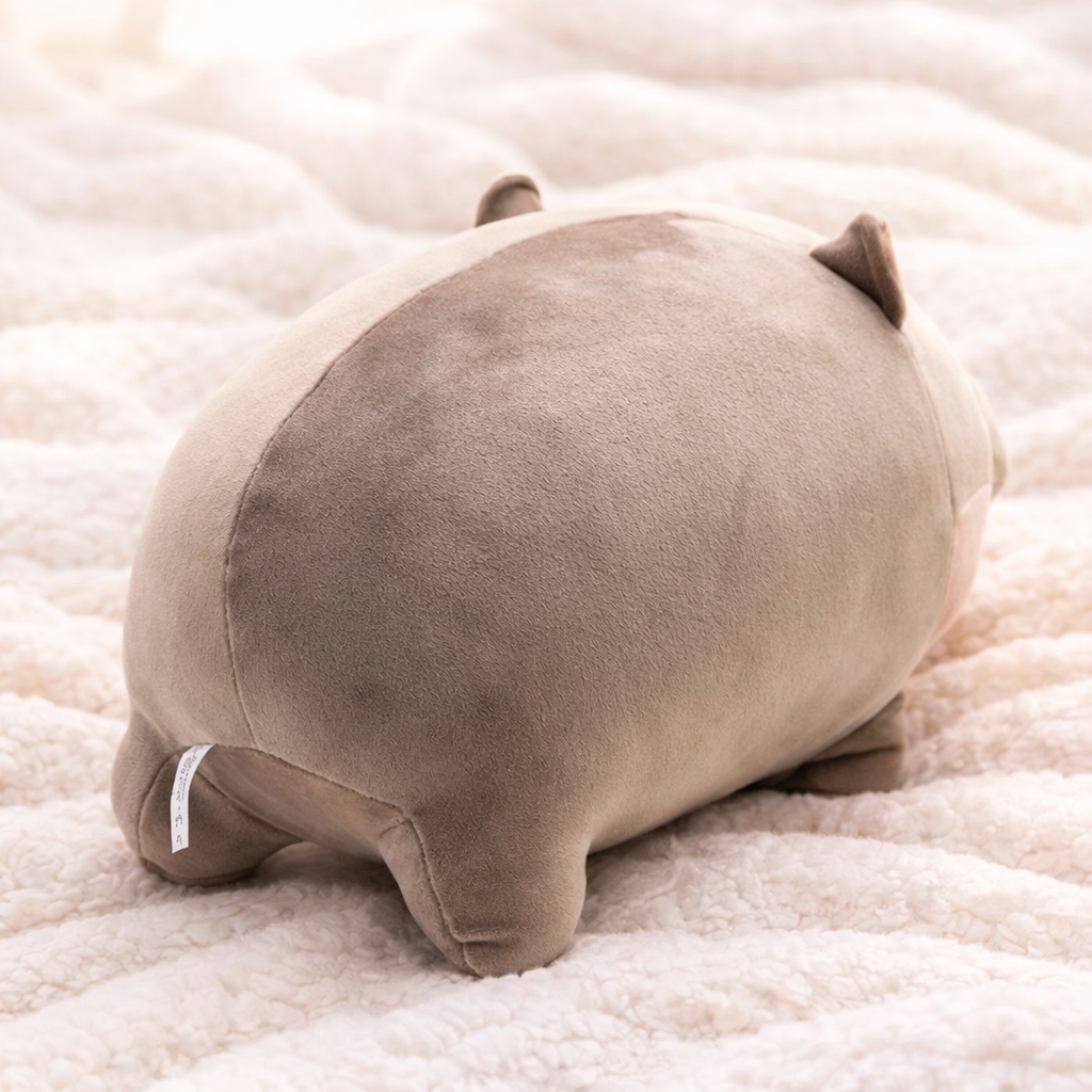 Kawaii Moo Deng Baby Hippo Plushie — image 2