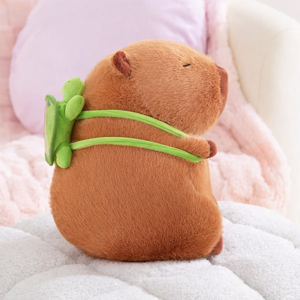 The Adorable Capybara Turtle Back Pack Plushies — image 8