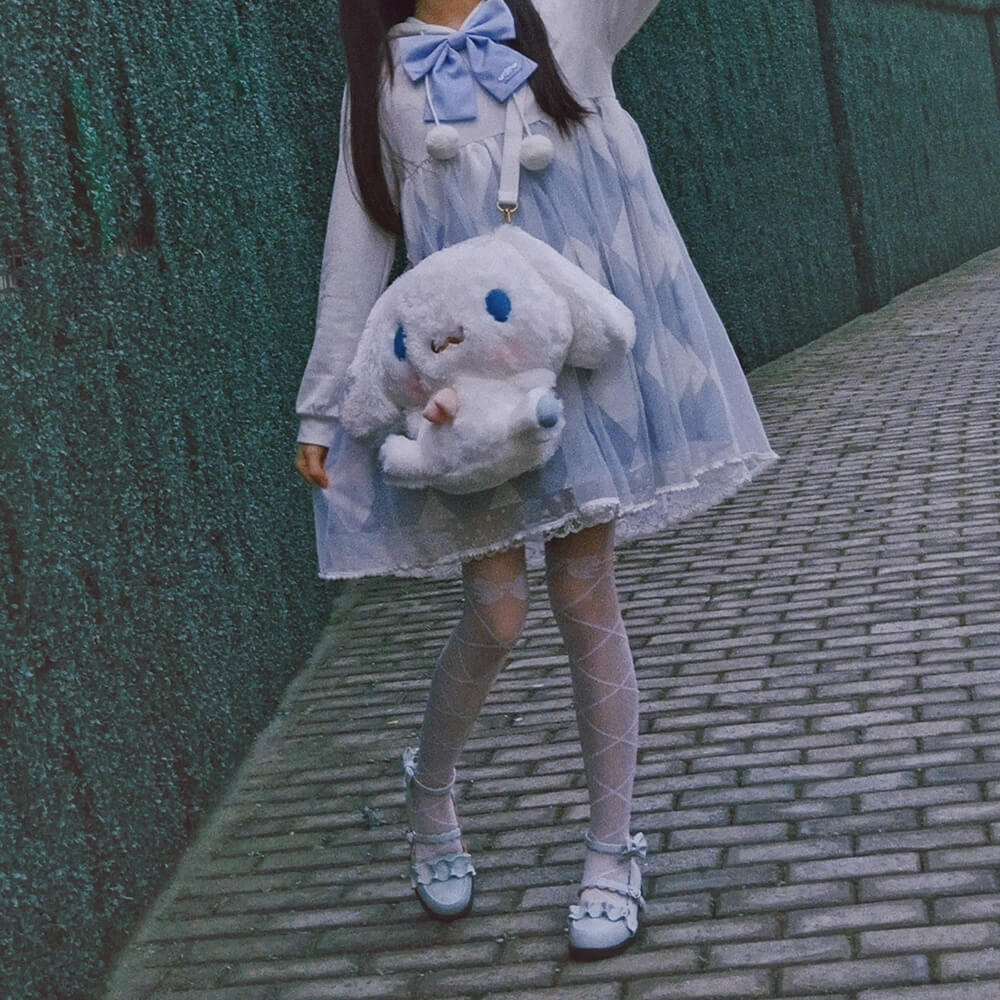 Kawaii Cinnamoroll Dog 2 Way Plush Bag — image 4