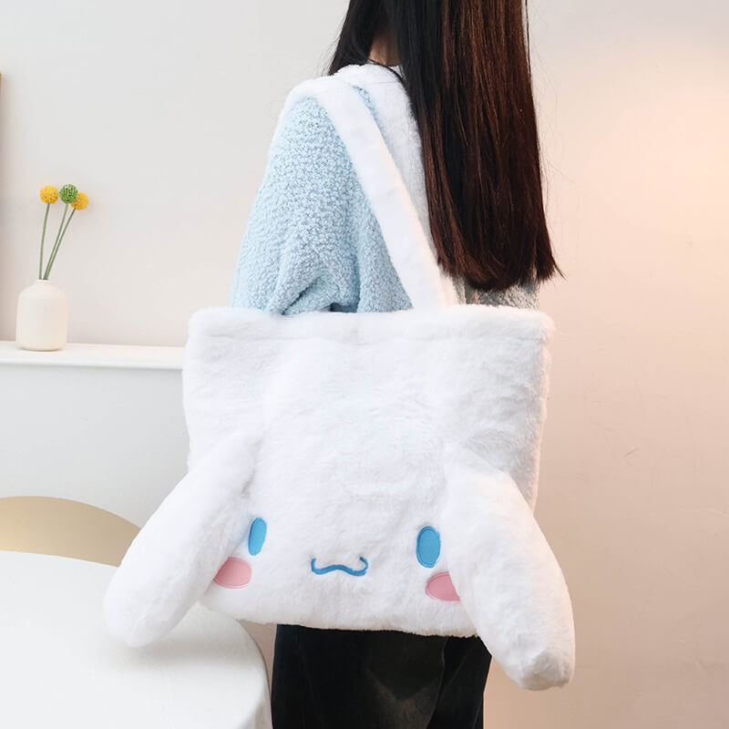 Cinnamoroll Face Large Capacity Plushie Tote — image 1