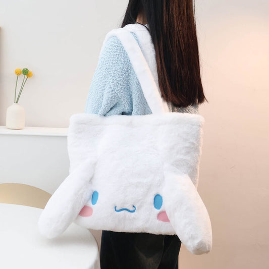 Cinnamoroll Face Large Capacity Plushie Tote — image 1