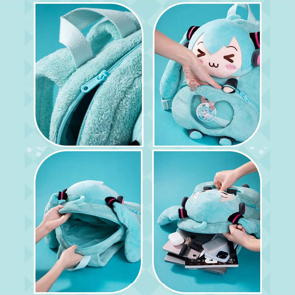 Hatsune Miku Winky Plush Ita Backpack — image 7