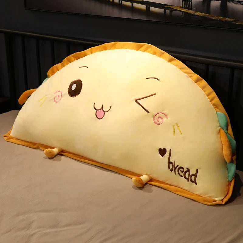 Giant Semicircle Toast Bread Plush Pillow, 20-37" | 51-95 cm — image 4