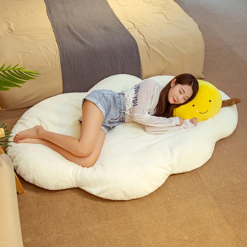 Plushie Jumbo Fried Egg Floor Cushion, 35-51" | 90-130 cm — image 2