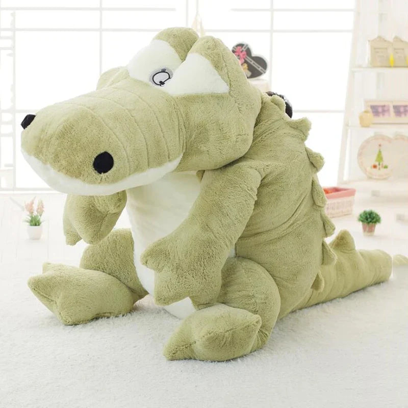 Crocodile Plush Toy - Long Soft Cushion, 24-51" | 60-130 cm — image 2