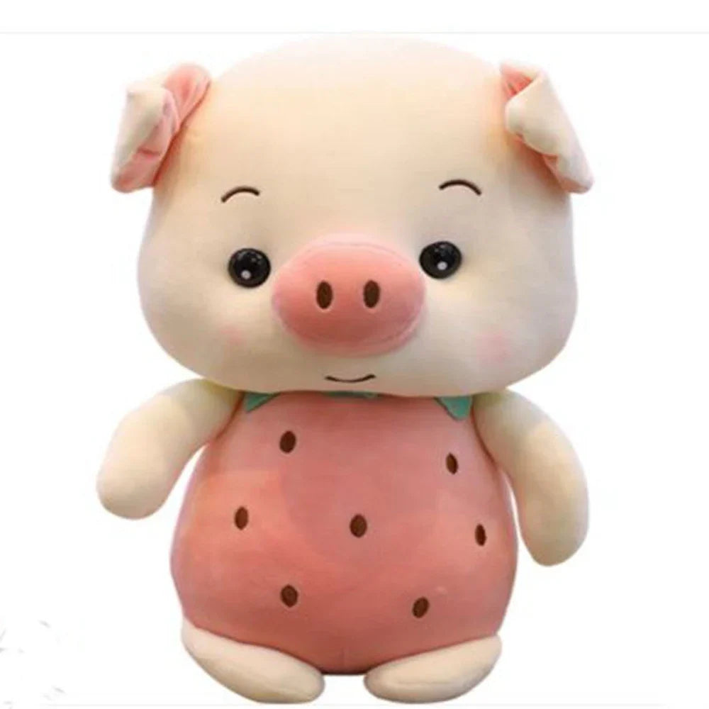 Stuffed Animal Pig or Rabbit in a Strawberry or Pineapple, 9-13"| 32-40 cm — image 2