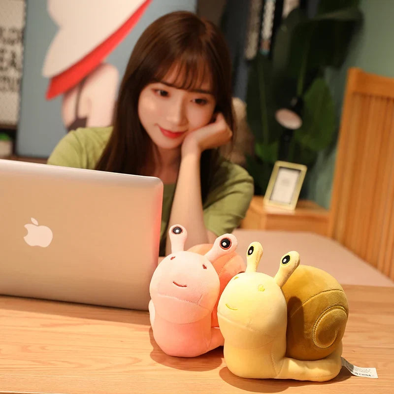 Cartoon Snail Stuffed Animal, Three Colors, 8-24" | 20-60 cm — image 4
