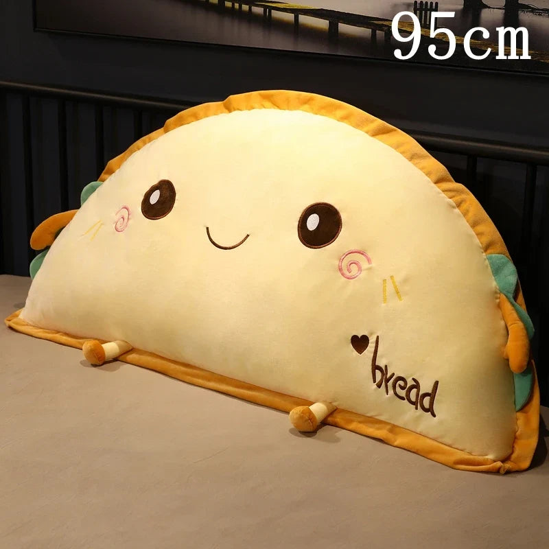 Giant Semicircle Toast Bread Plush Pillow, 20-37" | 51-95 cm — image 11