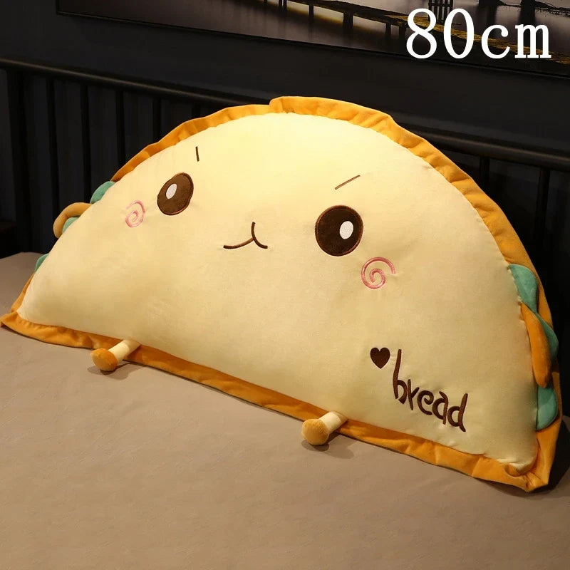 Giant Semicircle Toast Bread Plush Pillow, 20-37" | 51-95 cm — image 14