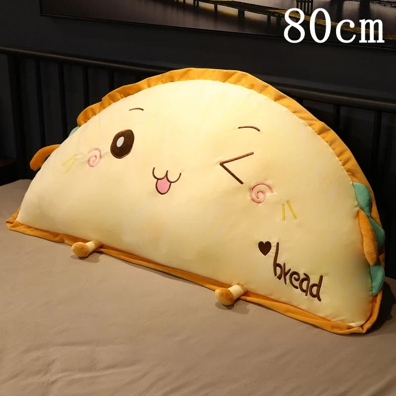 Giant Semicircle Toast Bread Plush Pillow, 20-37" | 51-95 cm — image 7
