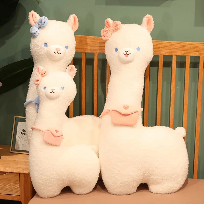 Alpaca Plush Toy - Soft Llama Cushion, 26-41" | 65-105 cm — image 2