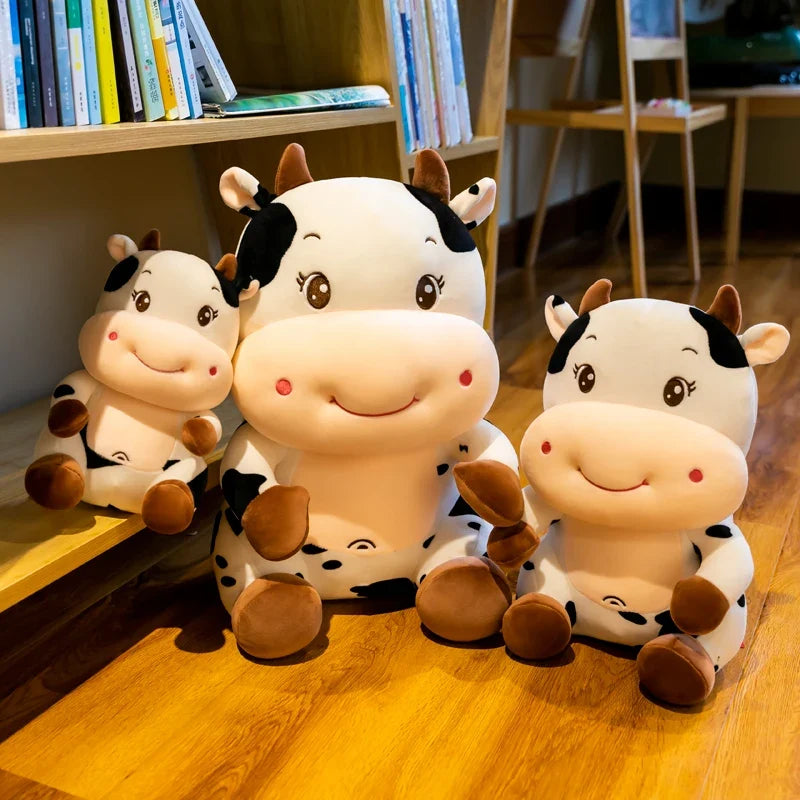 Sitting Dairy Cow Plushie, 10-22" | 25-55 cm — image 2