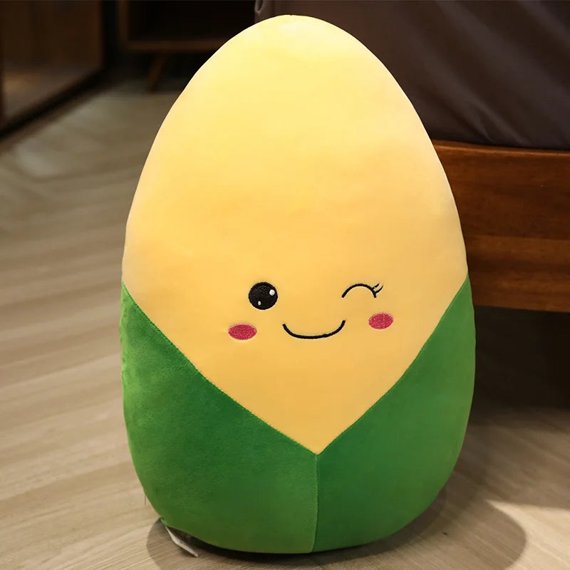 Smiling Vegetable Plush Toy, Four Veggies, 12-20" | 30-50 cm — image 8