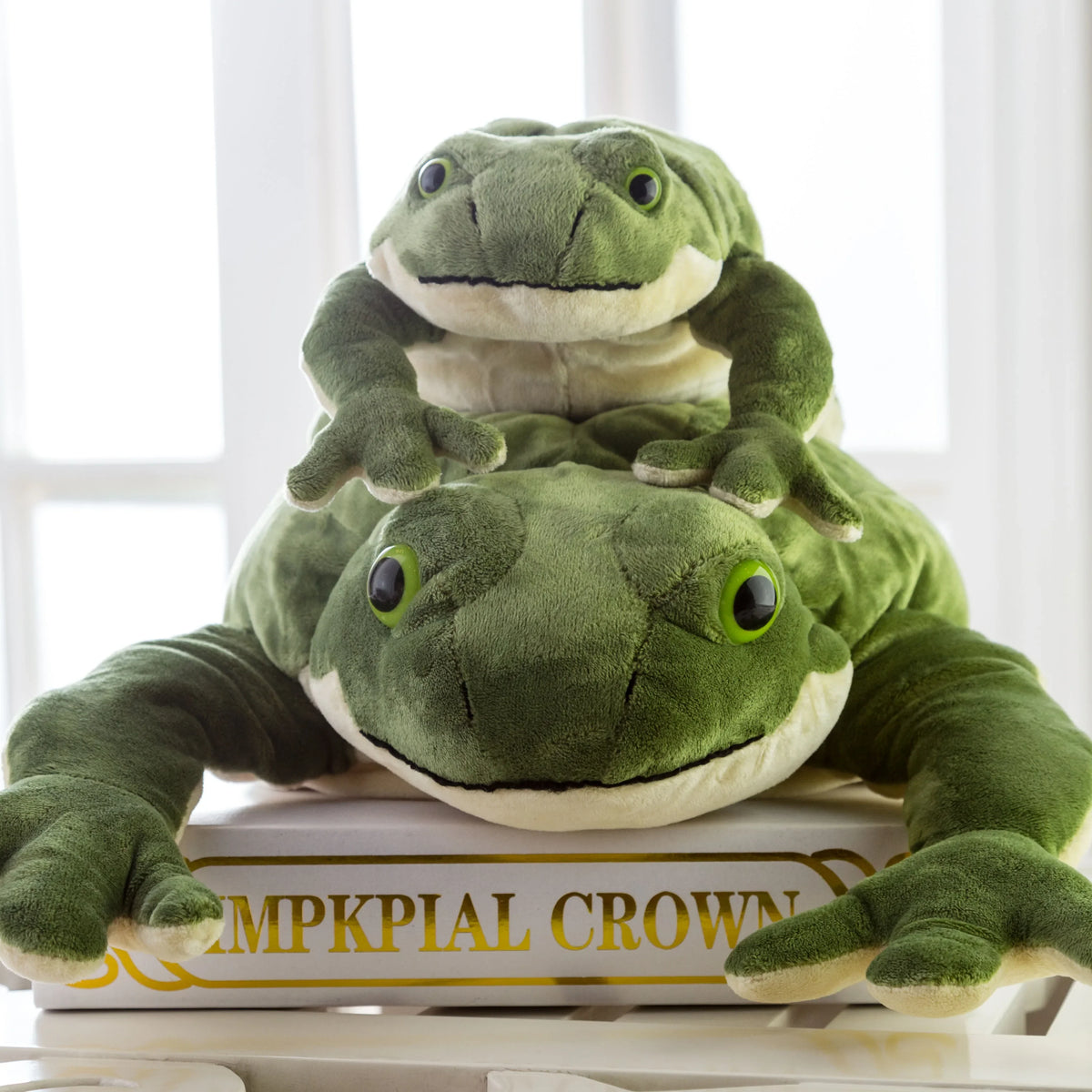 Realistic Frog Plushie, 13-23" | 33-58 cm — image 3