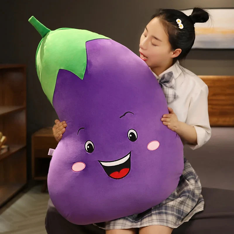 Smiling Vegetable Plush Toy, Four Veggies, 12-20" | 30-50 cm — image 3