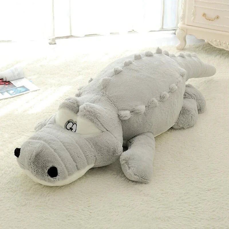 Crocodile Plush Toy - Long Soft Cushion, 24-51" | 60-130 cm — image 6