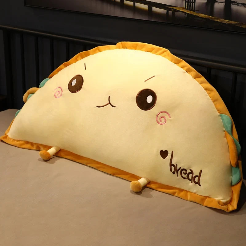Giant Semicircle Toast Bread Plush Pillow, 20-37" | 51-95 cm — image 5