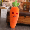 Smiling Carrot Plush | Soft Veggie Pillow Doll, 18–43" | 45–110 cm — image 8