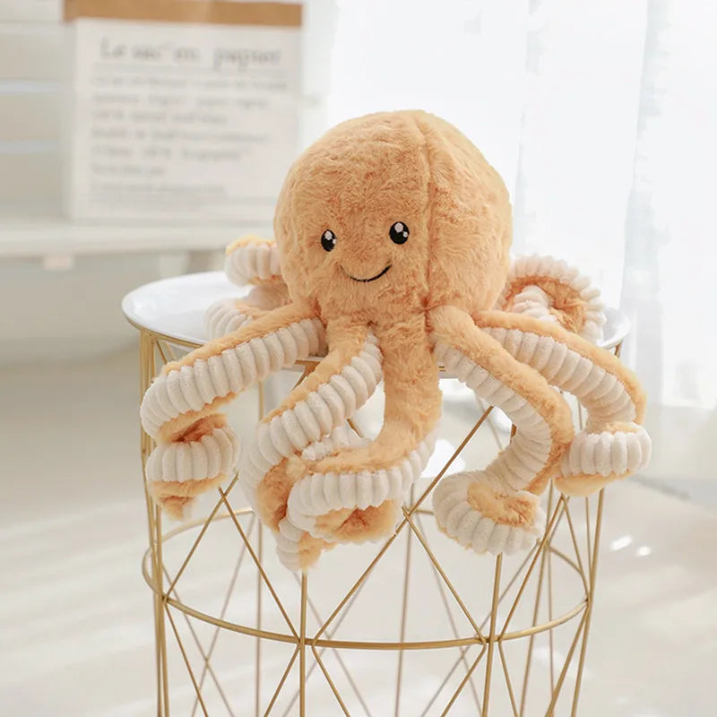Plushie Fuzzy Lounging Octopus, Five Colors, 0.59-2.6' | 18-80cm — image 11
