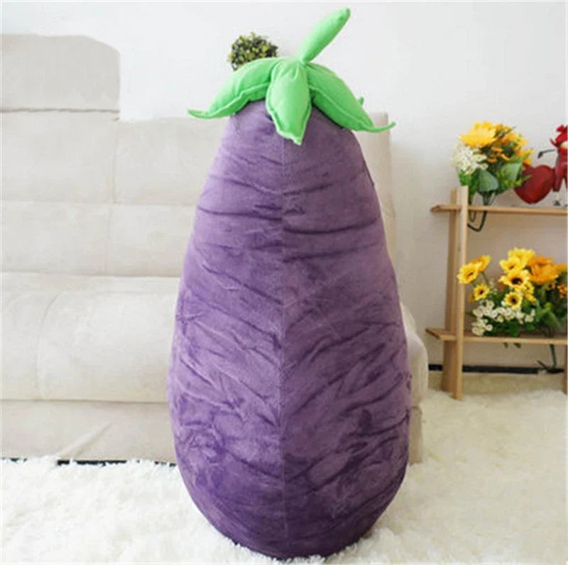 Plushie Giant Lifelike Eggplant, 28-39" | 70-100 cm — image 2