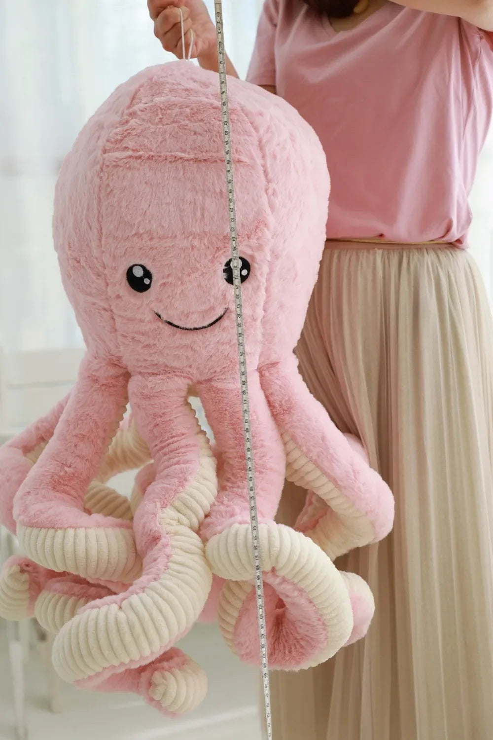 Plushie Fuzzy Lounging Octopus, Five Colors, 0.59-2.6' | 18-80cm — image 5