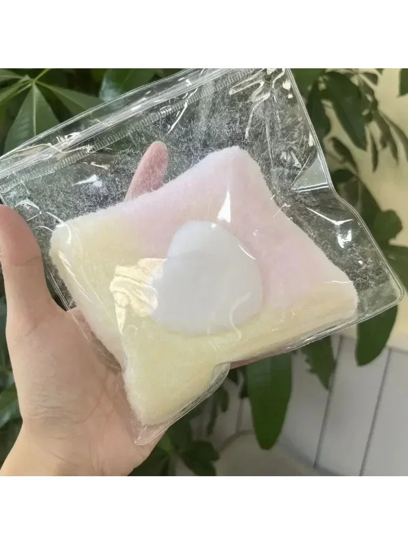 Handmade Silicone Big and Chunky Love Pillow Case Taba Squishy Toy with Flocking – product image 7