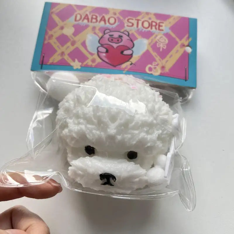 Handmade Silicone Puppy Without Flocking Stress Relief Taba Squishy Toy – product image 4