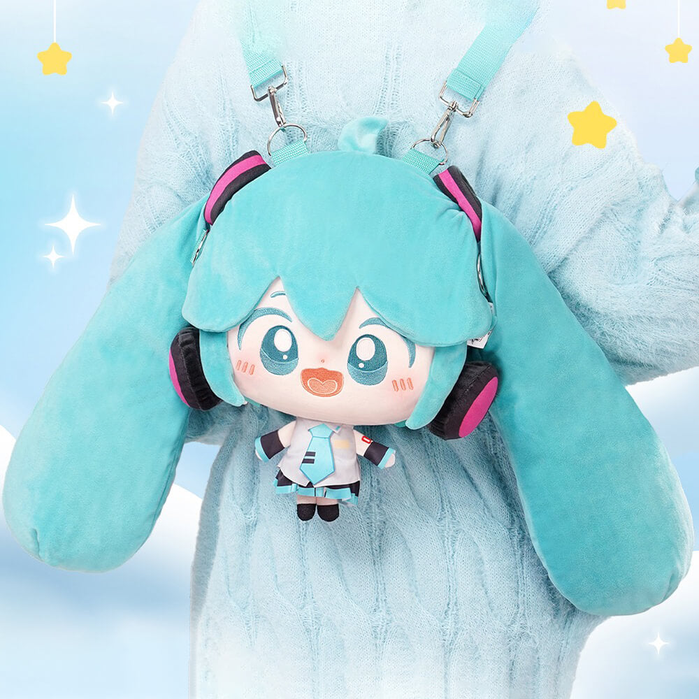 Hatsune Miku Chibi Big Head Plush Backpack — image 7