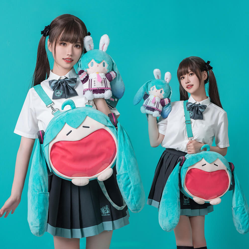 Hatsune Miku Plush Ita Backpack — image 5