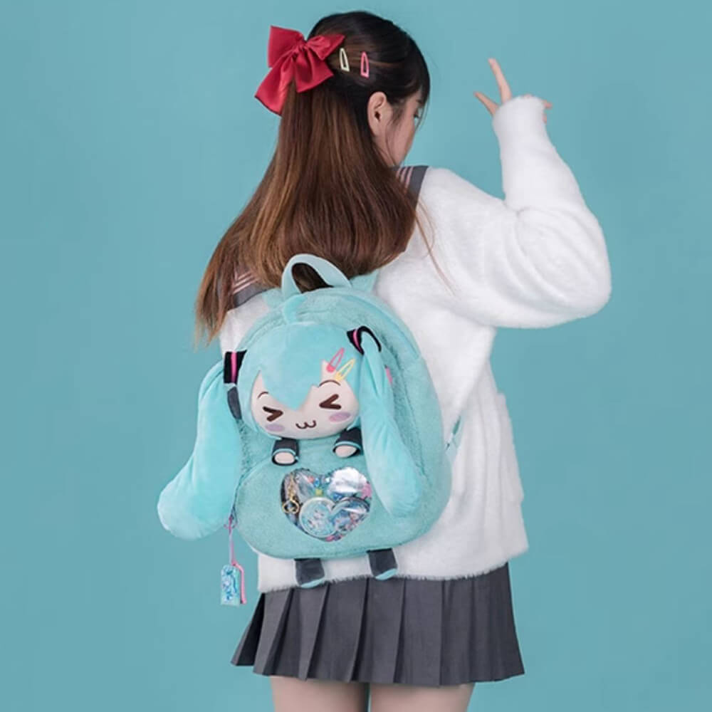 Hatsune Miku Winky Plush Ita Backpack — image 2