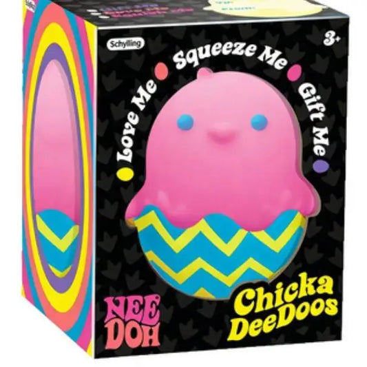 Chick Egg Squishy — Peelable Shell Stress Relief Squeeze Toy