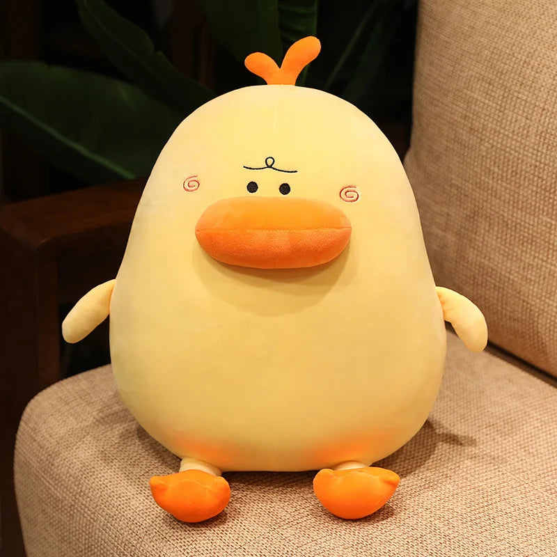 Funny Lips Duck Plush Toy - Soft Round Duck Pillow, 12-16" | 30-40 cm — image 6
