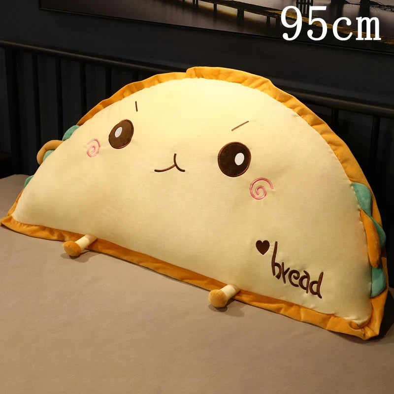 Giant Semicircle Toast Bread Plush Pillow, 20-37" | 51-95 cm — image 9
