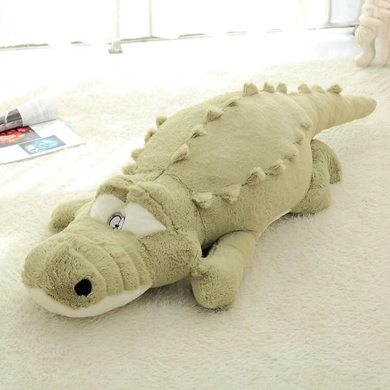 Crocodile Plush Toy - Long Soft Cushion, 24-51" | 60-130 cm — image 7