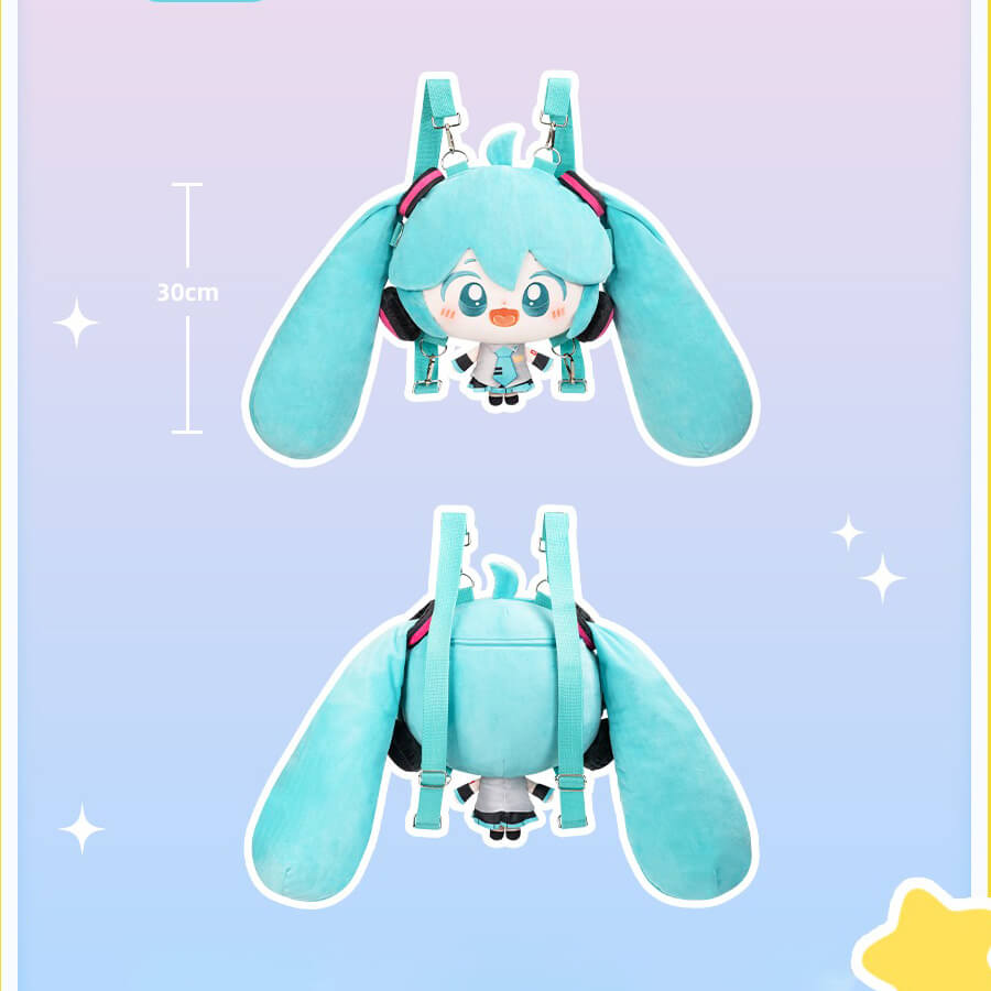 Hatsune Miku Chibi Big Head Plush Backpack — image 8