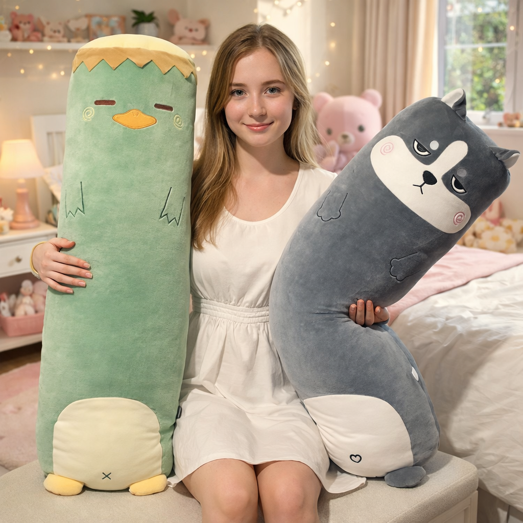 Kawaii Animal Body Pillow Collection — image 1