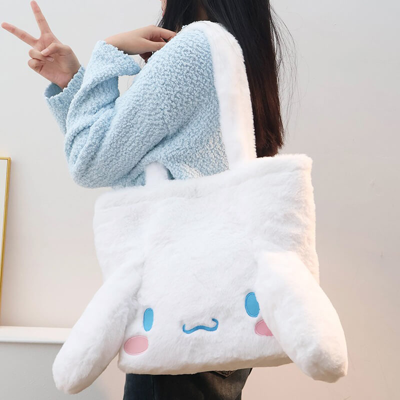 Cinnamoroll Face Large Capacity Plushie Tote — image 4