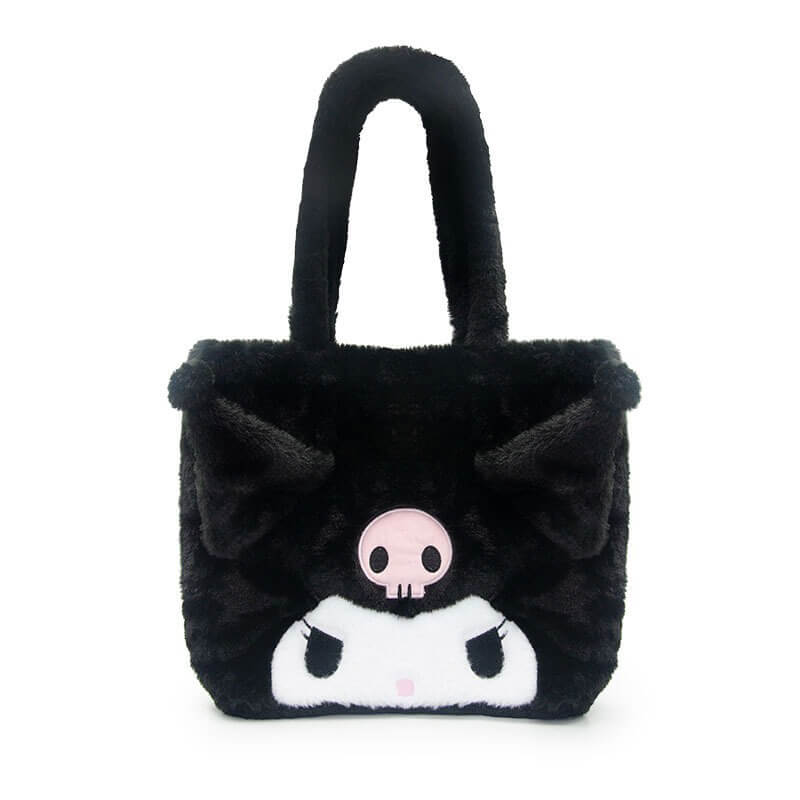 Kuromi Face Large Capacity Plushie Tote — image 2