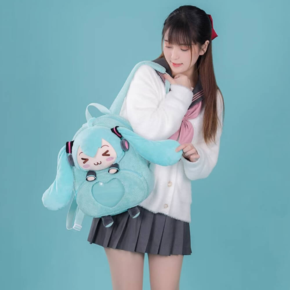 Hatsune Miku Winky Plush Ita Backpack — image 3