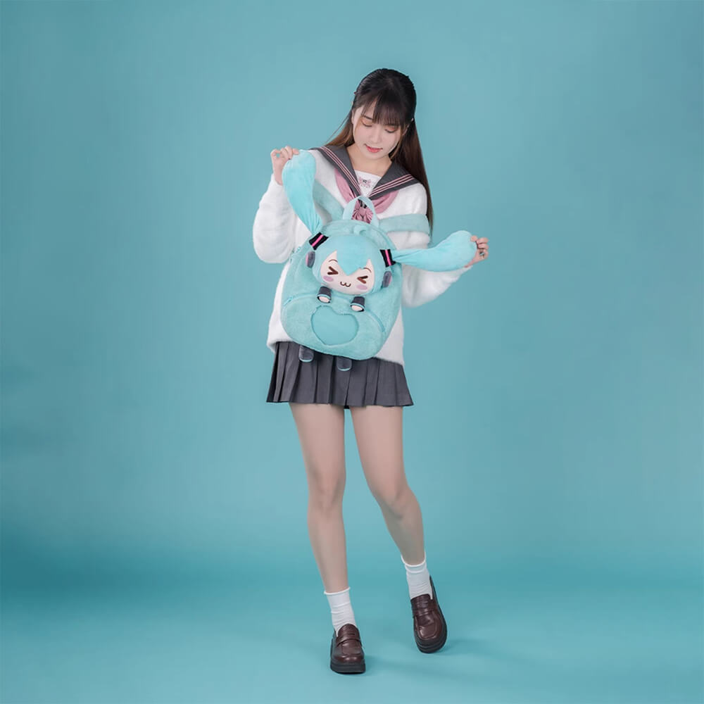 Hatsune Miku Winky Plush Ita Backpack — image 6