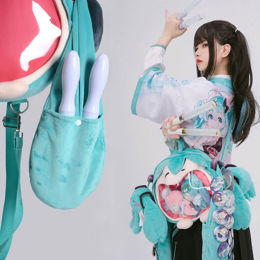 Hatsune Miku Plush Ita Backpack — image 4