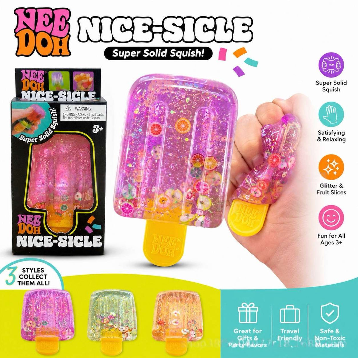 Glitter Popsicle Squishy – product image 4