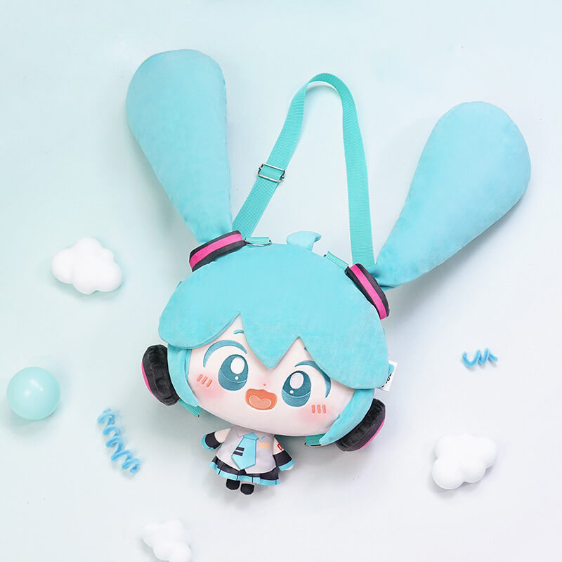 Hatsune Miku Chibi Big Head Plush Backpack — image 2