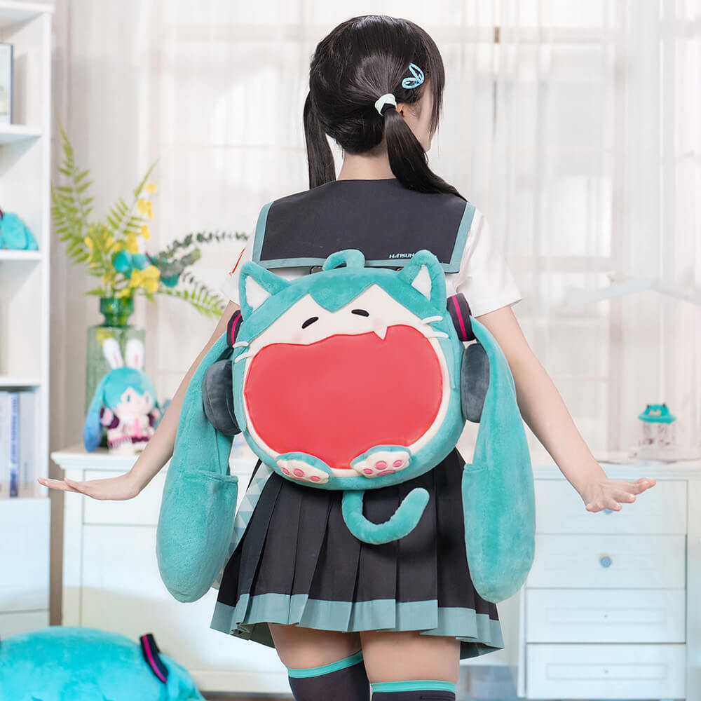 Hatsune Miku Cat NyaNya Plush Ita Backpack — image 2